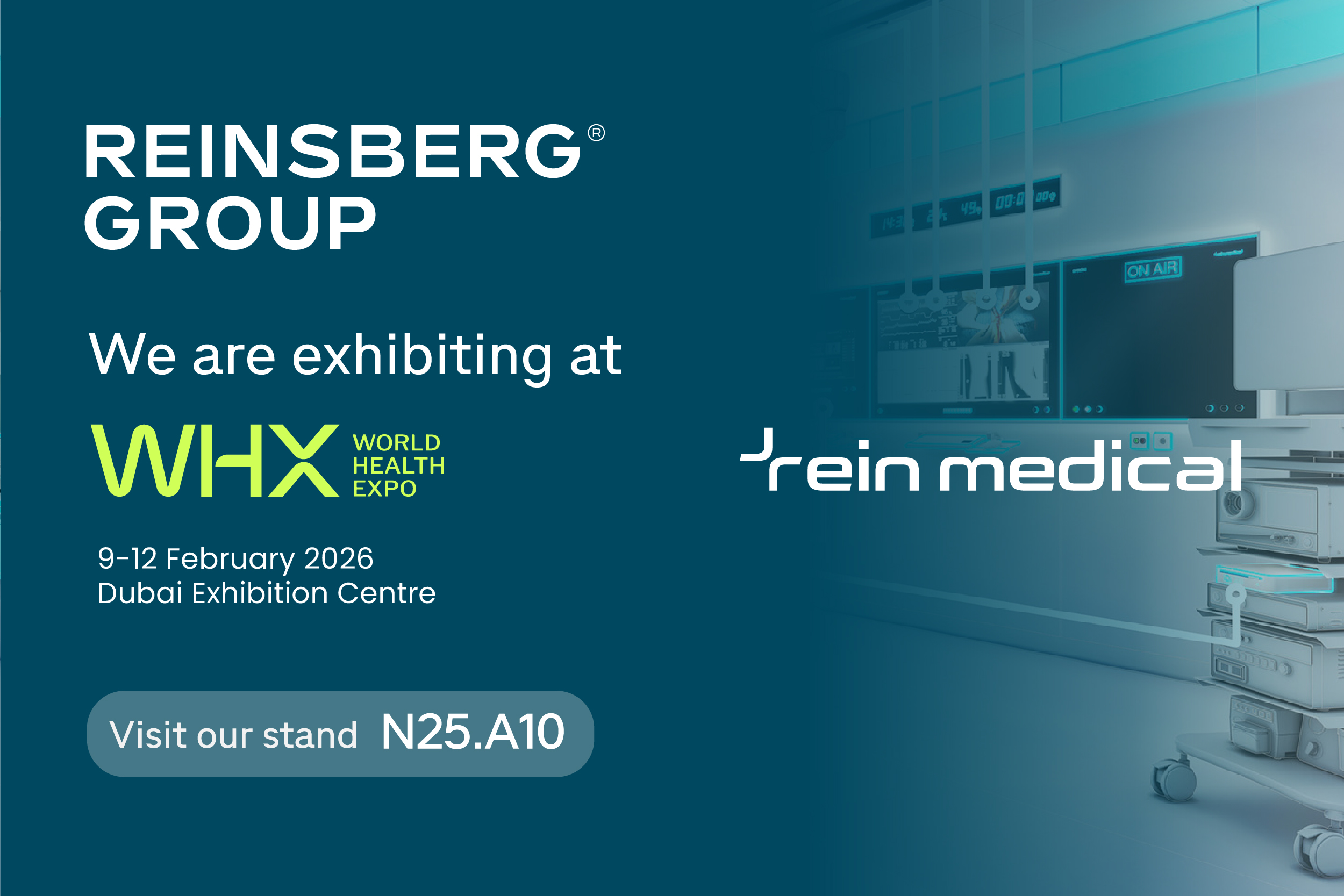 Rein Medical at the Global Health Exhibition in Riyadh