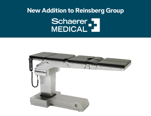 Reinsberg Group wächst weiter: Übernahme der Schaerer Medical Schweiz AG erweitert das Angebot an OP-Tischen